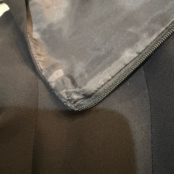 Evan-Picone Y2K Sleeveless Black Dress with Bead Accent Size 12P - Picture 4 of 9